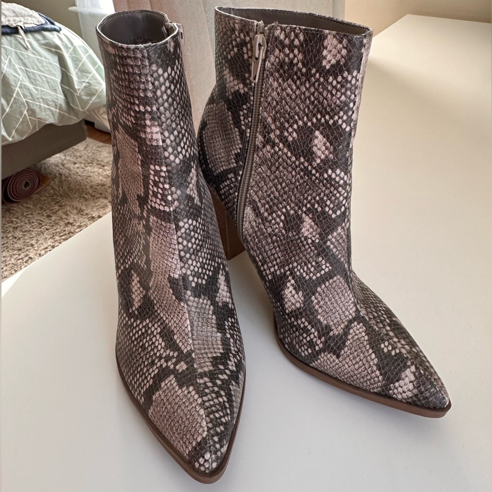 Snakeskin Boots